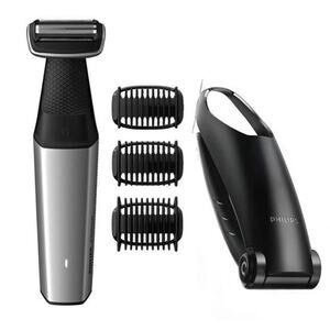 Philips Norelco Bodygroom Series 5000 Showerproof Body Trimmer for Men with Back